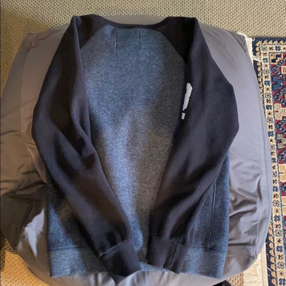 Blue and black SuperDry sweatshirt - Picture 7 of 8